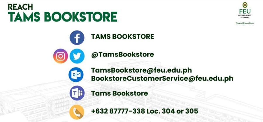 FEU TAMS BOOKSTORE